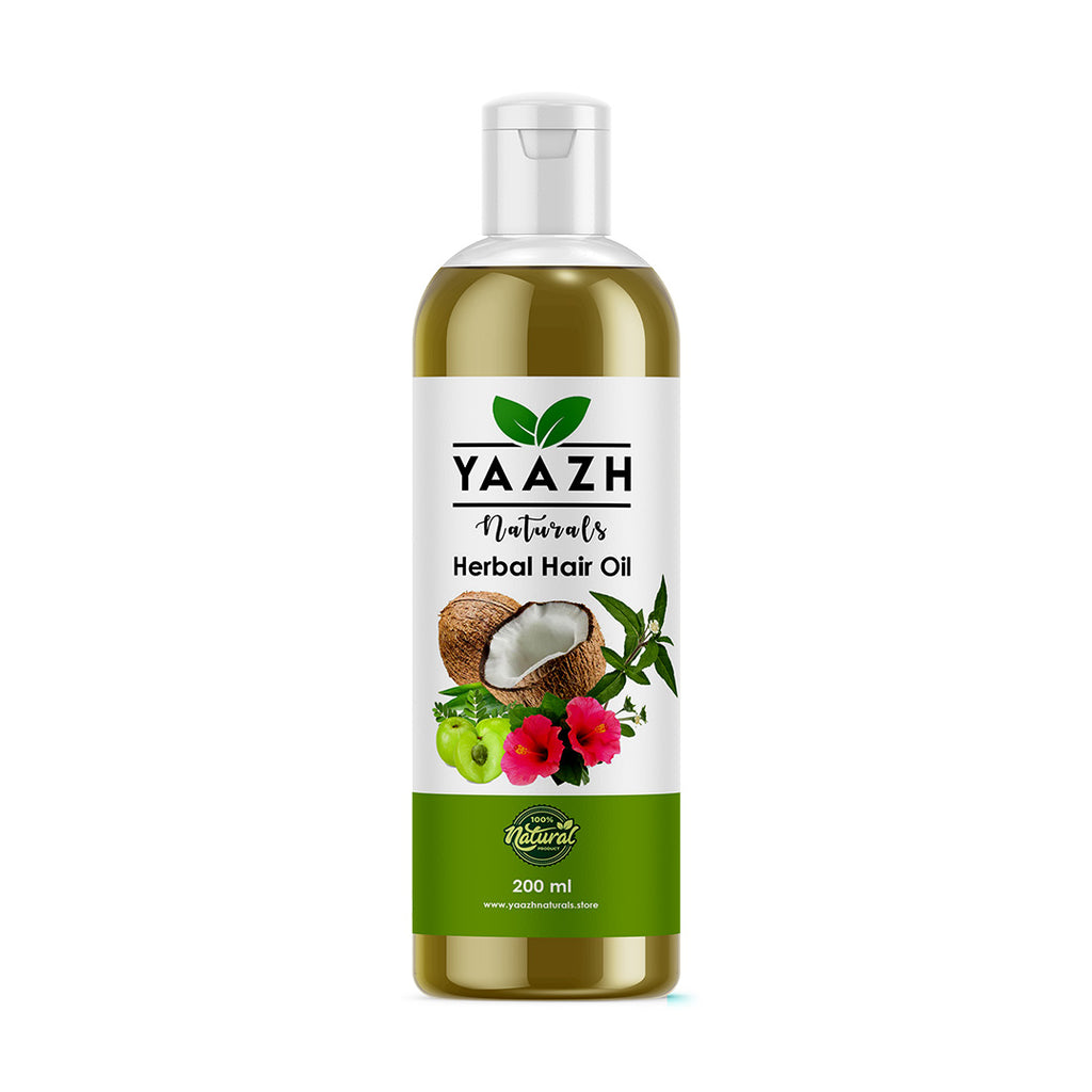 Yaazh Herbal Hair Oil (200 ml) – Natural Hair Growth & Scalp Nourishment