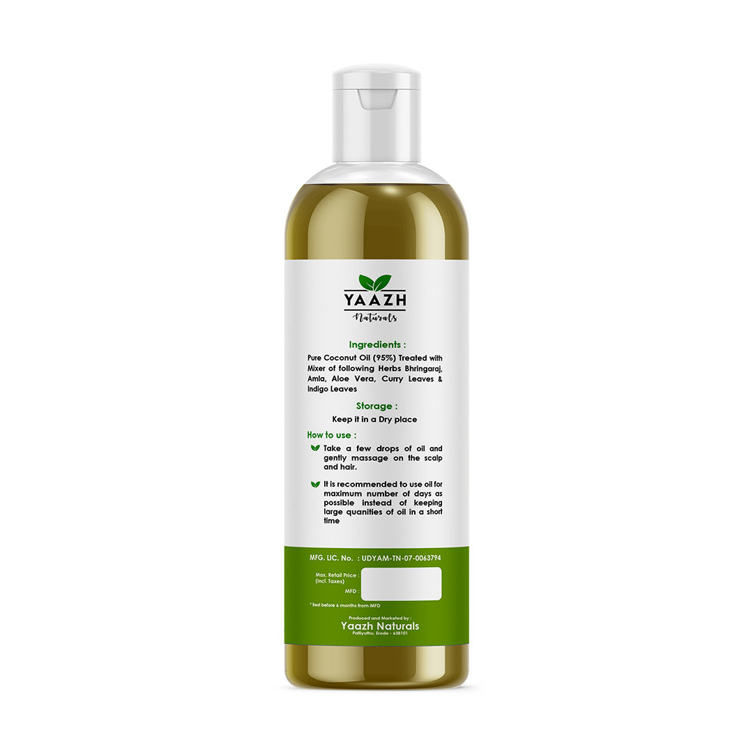 Yaazh Herbal Hair Oil (200 ml) – Natural Hair Growth & Scalp Nourishment